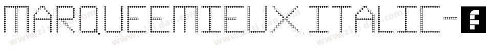 MarqueeMieux Italic字体转换